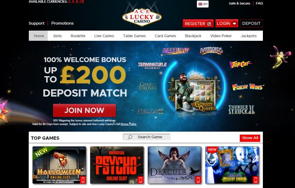 jogo de casino online gratis