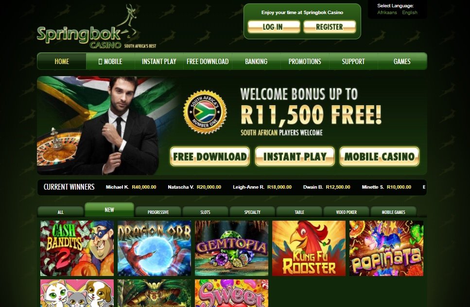 SpringBok Casino Review