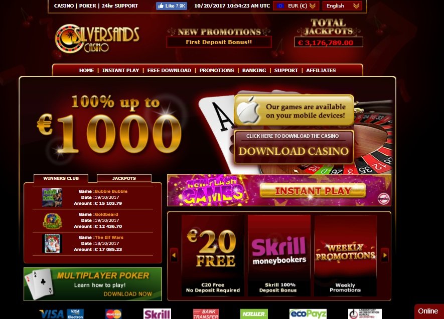 Silver sands casino no deposit bonus codes 2018 bonus