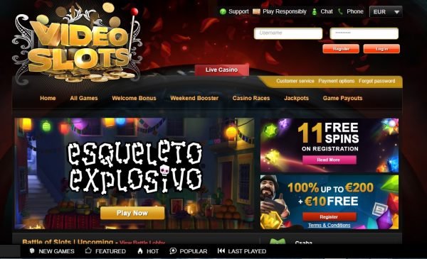 Videoslots Casino review