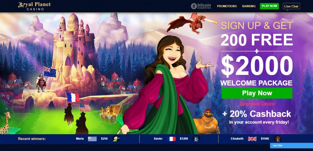 Royal Planet Casino review