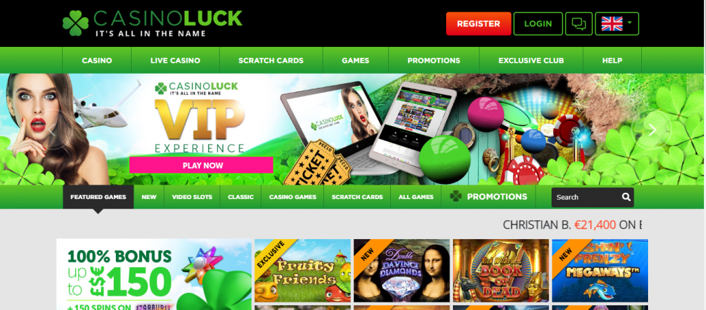 Casinoluck review South Africa