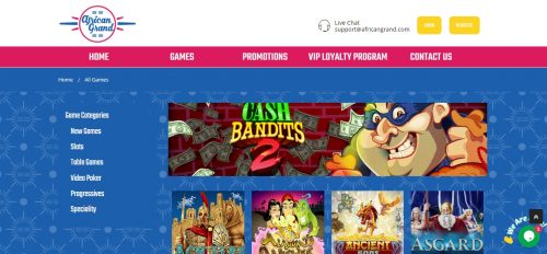 African Grand Casino review