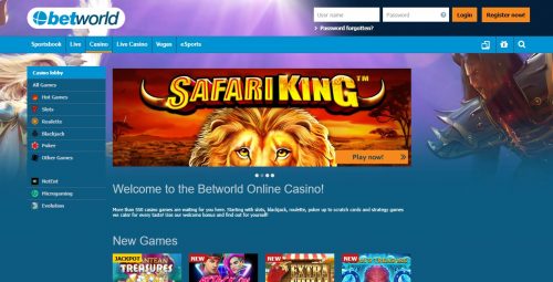 Betworld Casino review