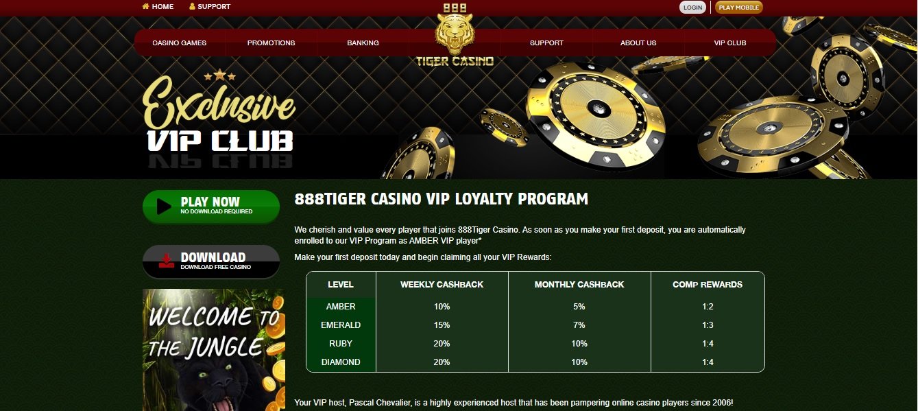 888 Tiger Casino 10 Free Spins