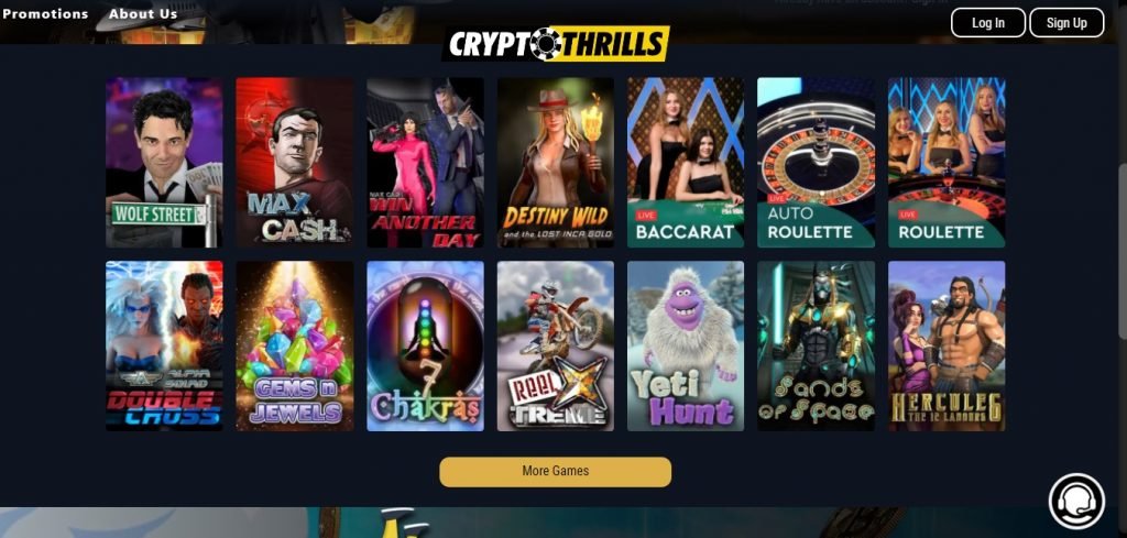 Crypto Thrills Casino Review