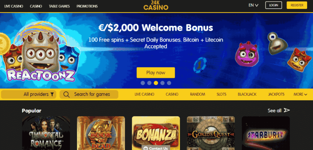 24K Casino review
