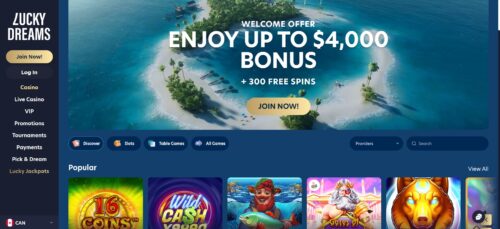 Lucky Dreams Casino Review South Africa